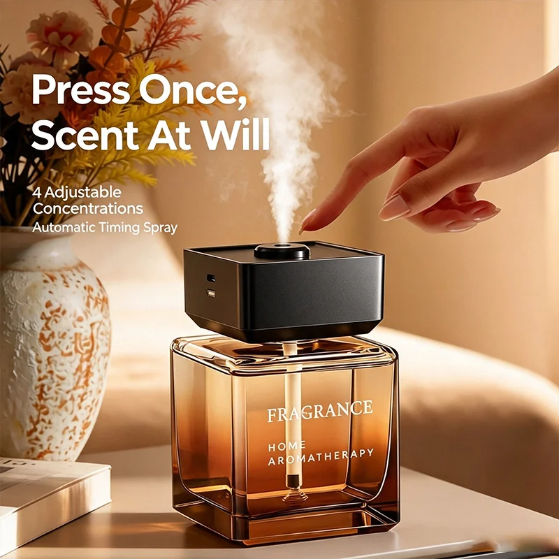 Home Fragrance Us - ホームフレグランススプレー ホテルグレード 自動芳香スプレー 長時間持続 消臭剤 寝室