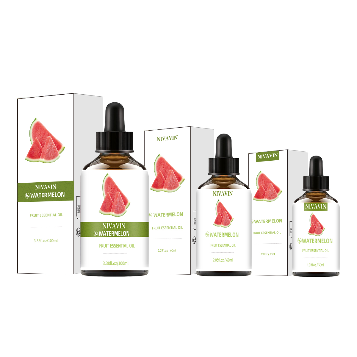 Home Fragrance Units - NIVAVIN 30ml/60ml/100ml スイカエッセンシャルオイル、天然抽出、豊かなフルーティーな香り、長持ちする香り、家庭用