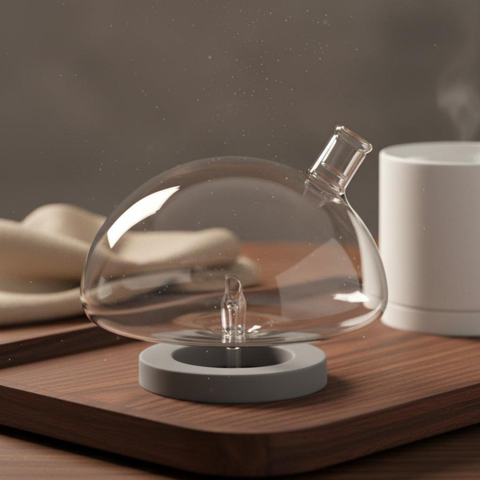 Home Fragrance Us - ディフューザーボトル ユニバーサルフィット ガラス交換用 ウォーターレスフレグランスディフューザー ホーム香り付きエッセンス ネブライザー