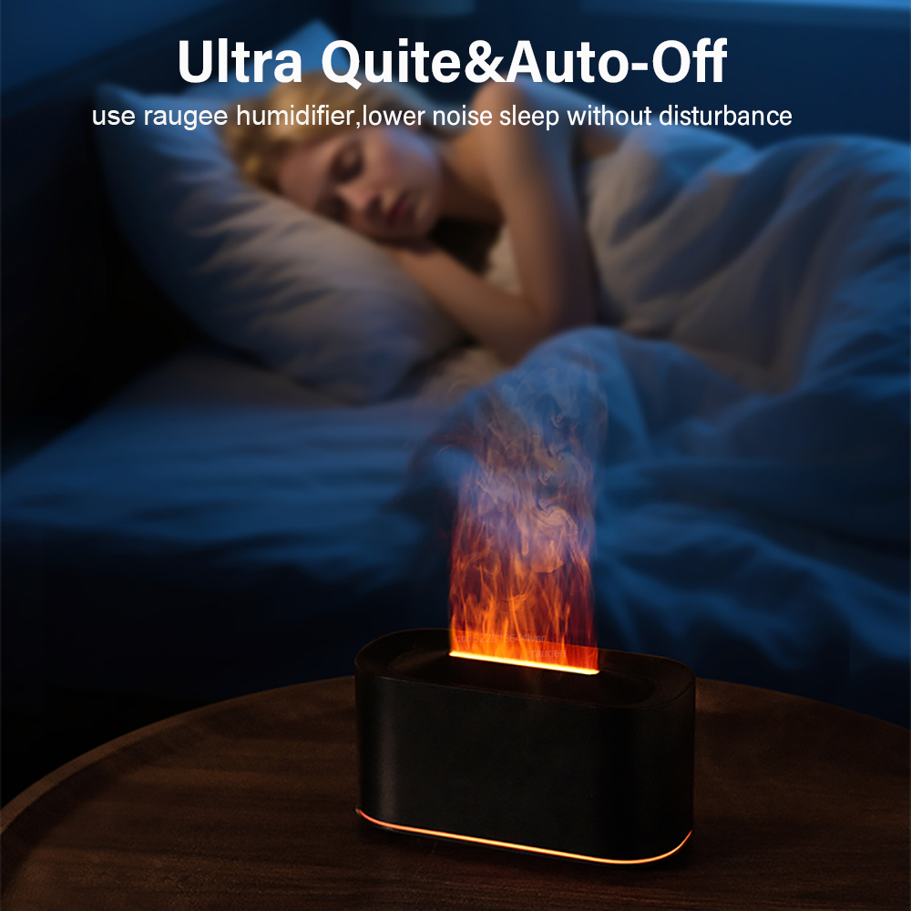 アロマ加湿器炎エッセンシャルオイルディフューザー空気加湿器家 - Home Fragrance Lamp のレビューと価格
