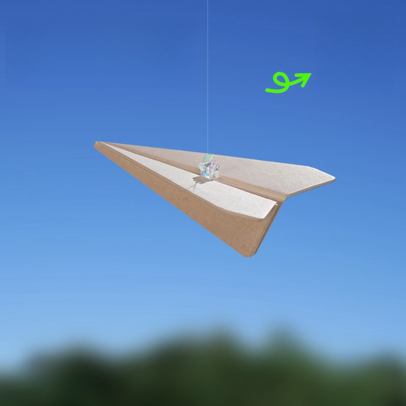 紙飛行機の香りディフューザー芳香車芳香剤ペンダントインテリア - Diffuser Necklace Locket のレビューと価格