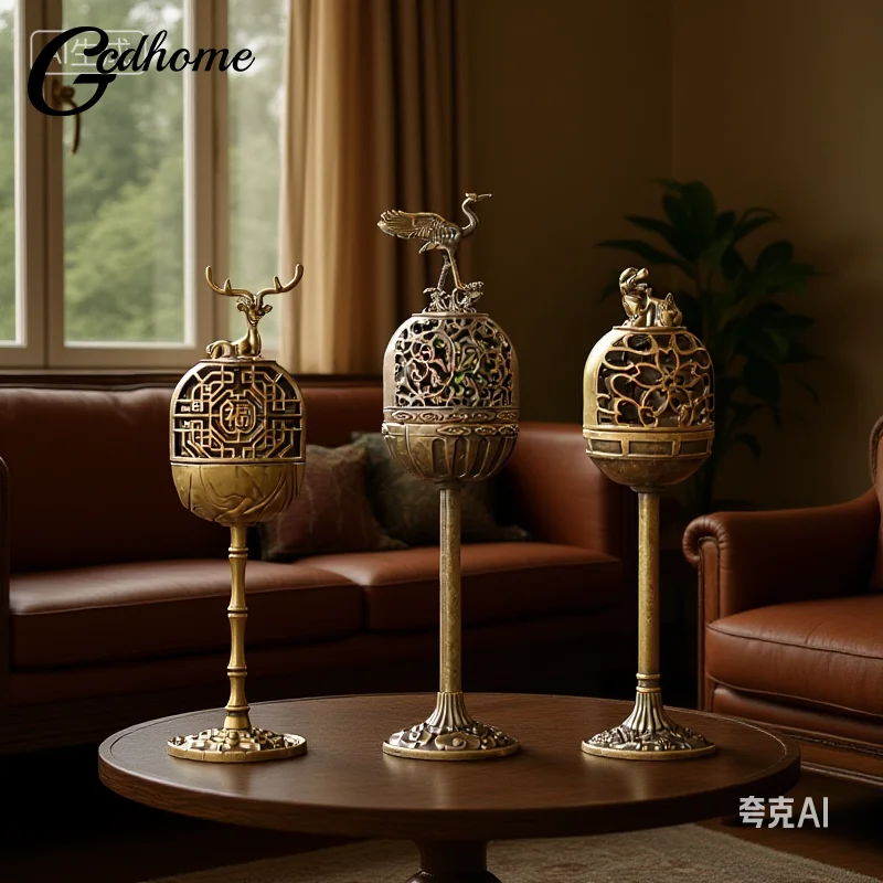 マテル・マグパイ・ホローランプ　白檀香炉　逆流香炉　茶室装飾 - Home Fragrance Lamp のレビューと価格