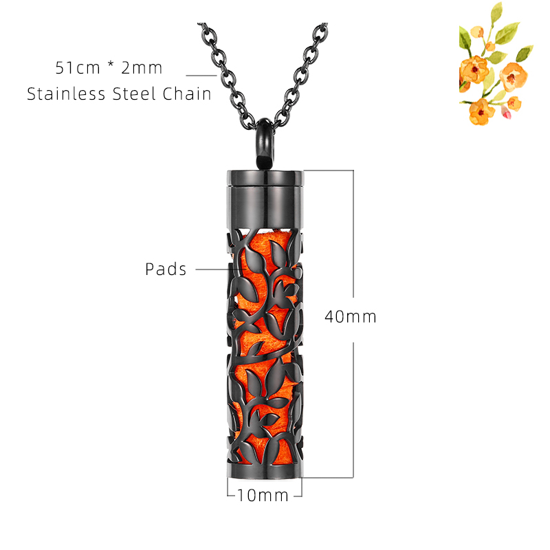 男性と女性のためのアロマセラピーメダリオン,ステンレス鋼のジ - Diffuser Necklace Locket のレビューと価格