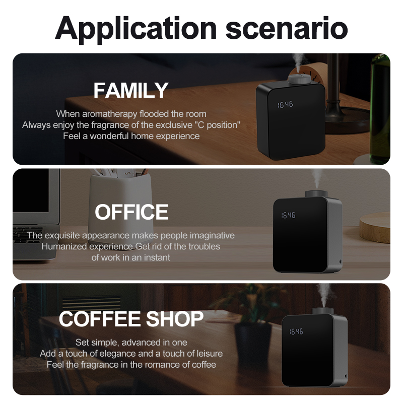 アルミ合金製アロマディフューザー、アプリ操作対応、ホテル、マ - Home Fragrance Aroma のレビューと価格