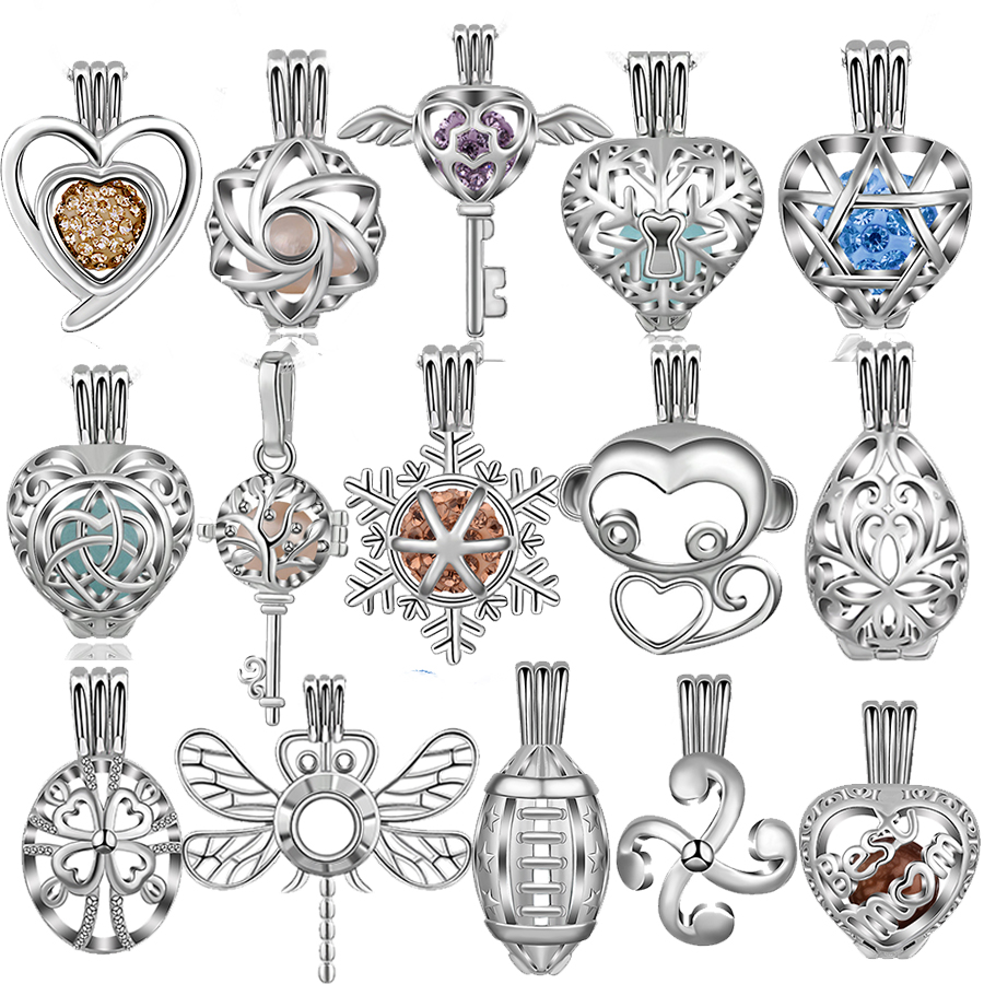 Eudora-シルバーカラーのパールペンダント,香水,アロマ - Diffuser Necklace Locket のレビューと価格