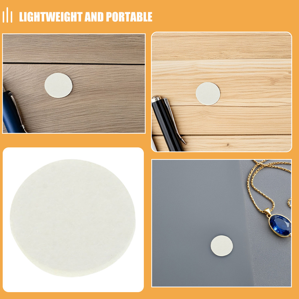 150枚入りアロマセラピーリフィルパッド、丸型コットン製エッ - Diffuser Necklace Locket のレビューと価格