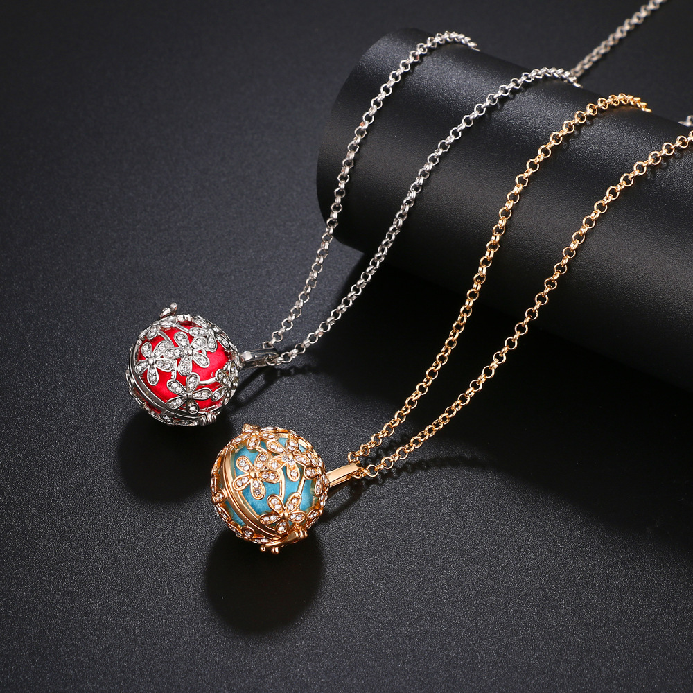 メキシコチャイム天使の羽コーラーロケットネックレスヴィンテー - Diffuser Necklace Locket のレビューと価格