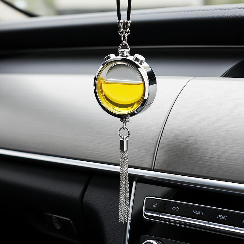 金属製の車用装飾ペンダント、香水の空瓶（香料は含まれていませ - Diffuser Necklace Locket のレビューと価格