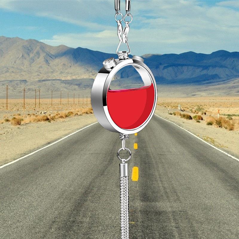 金属製の車用装飾ペンダント、香水の空瓶（香料は含まれていませ - Diffuser Necklace Locket のレビューと価格