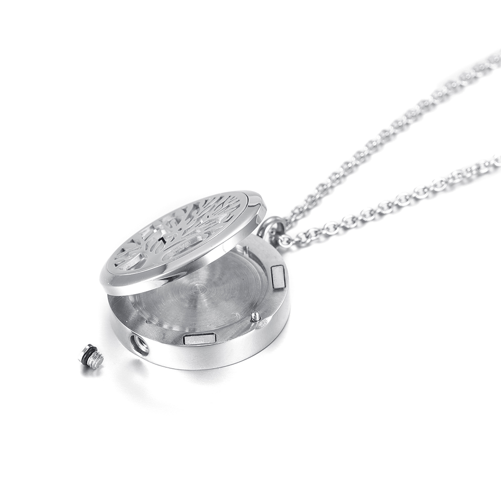 生命の木の形をした火葬の壷,アッシュ用ペンダント,オイルメダ - Diffuser Necklace Locket のレビューと価格