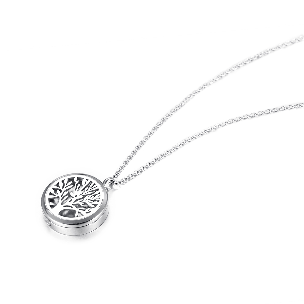 生命の木の形をした火葬の壷,アッシュ用ペンダント,オイルメダ - Diffuser Necklace Locket のレビューと価格