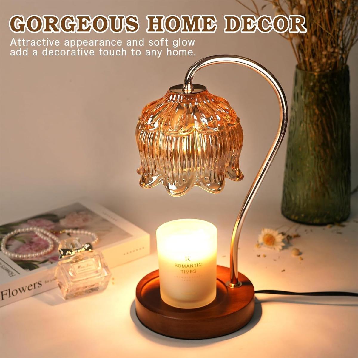 キャンドルウォーマーランプタイマー付きロータスランプ差し込み - Home Fragrance Lamp のレビューと価格