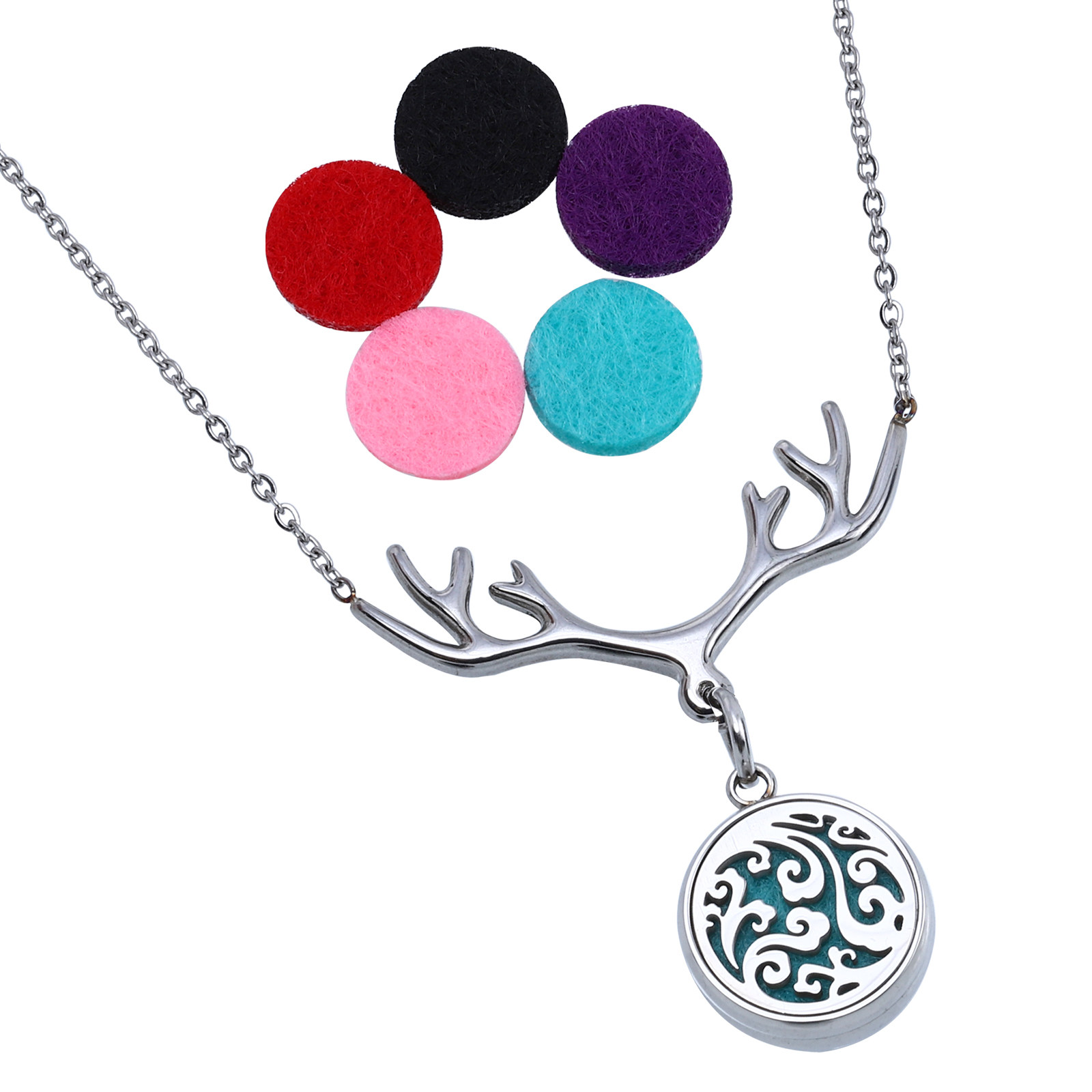 ネックレス エッセンシャルオイルディフューザー チョーカー  - Diffuser Necklace Locket のレビューと価格