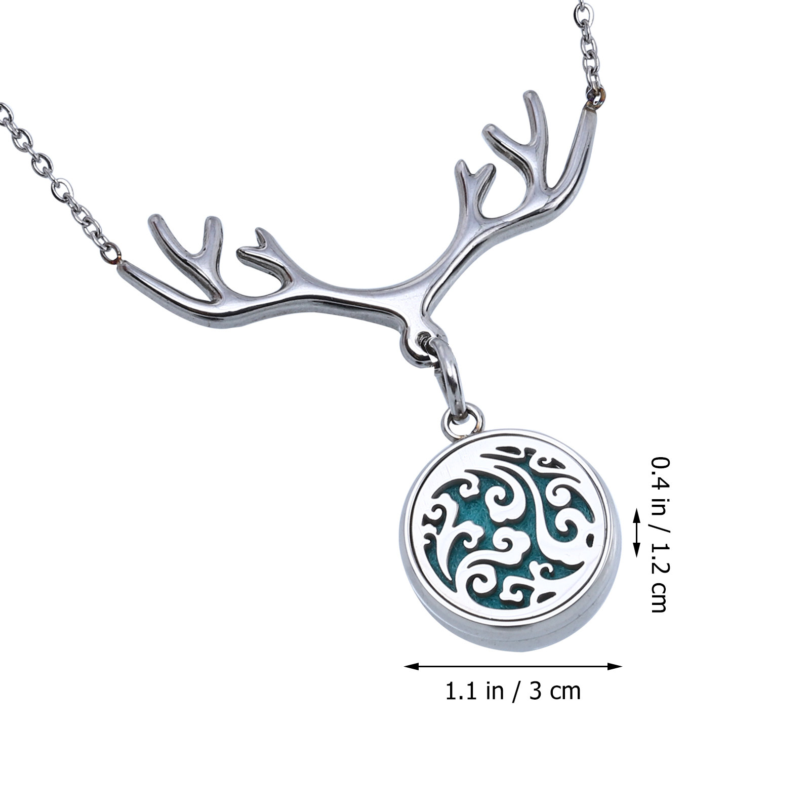 ネックレス エッセンシャルオイルディフューザー チョーカー  - Diffuser Necklace Locket のレビューと価格