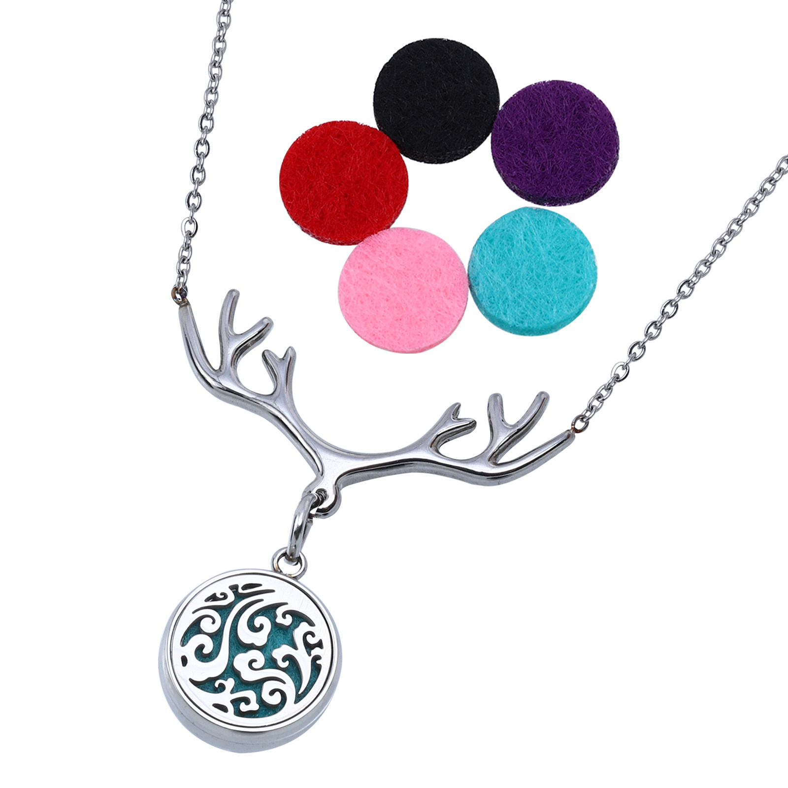 ネックレス エッセンシャルオイルディフューザー チョーカー  - Diffuser Necklace Locket のレビューと価格