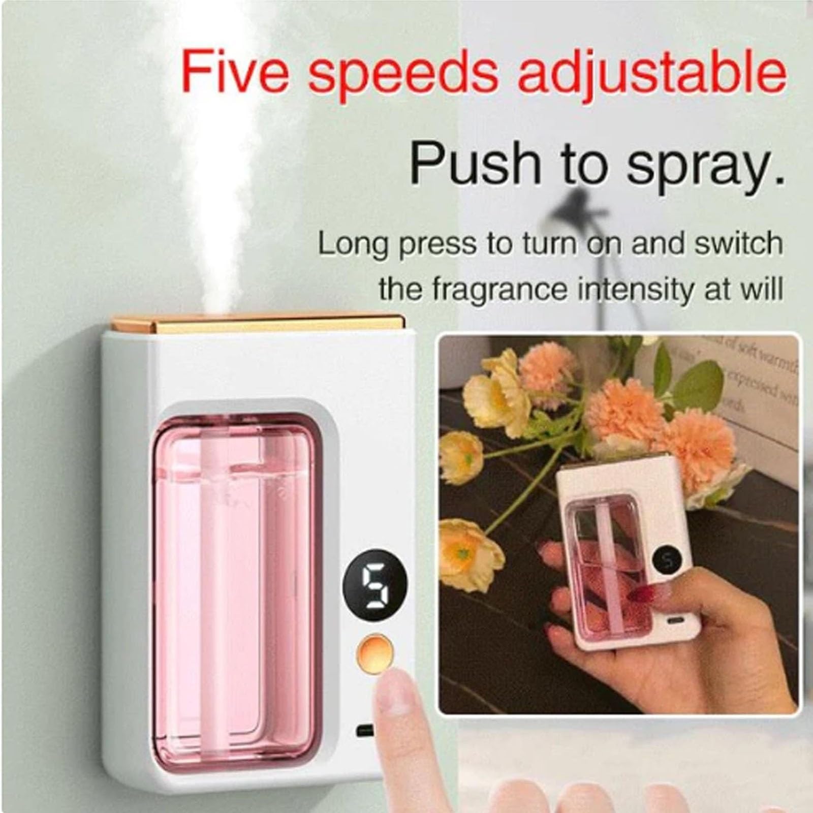 40ML 自動ホームフレグランスマシン エッセンシャルオイル - Home Fragrance Aroma のレビューと価格