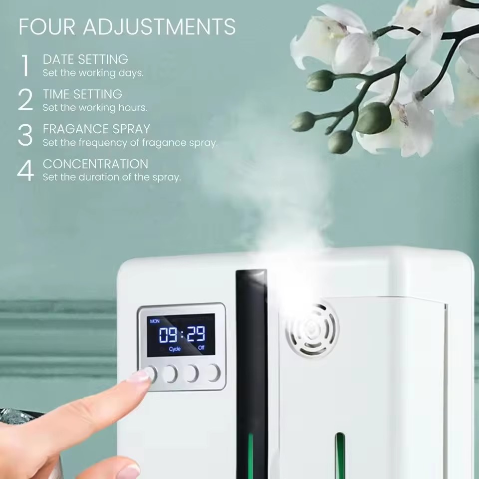水を使わない香りディフューザー Bluetoothアプリ制御 - Home Fragrance Aroma のレビューと価格
