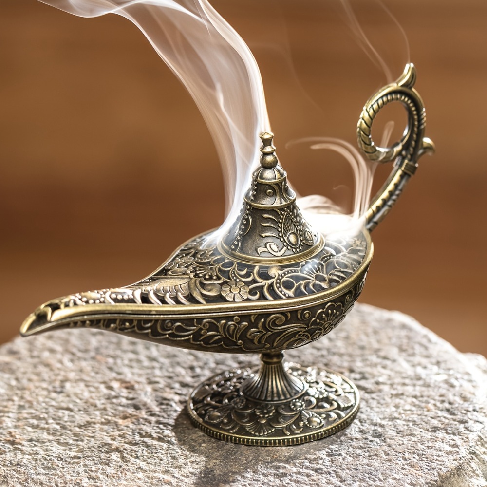 耐久性のあるアンティーク調の香炉、金属製空気清浄機、願いを叶 - Home Fragrance Lamp のレビューと価格