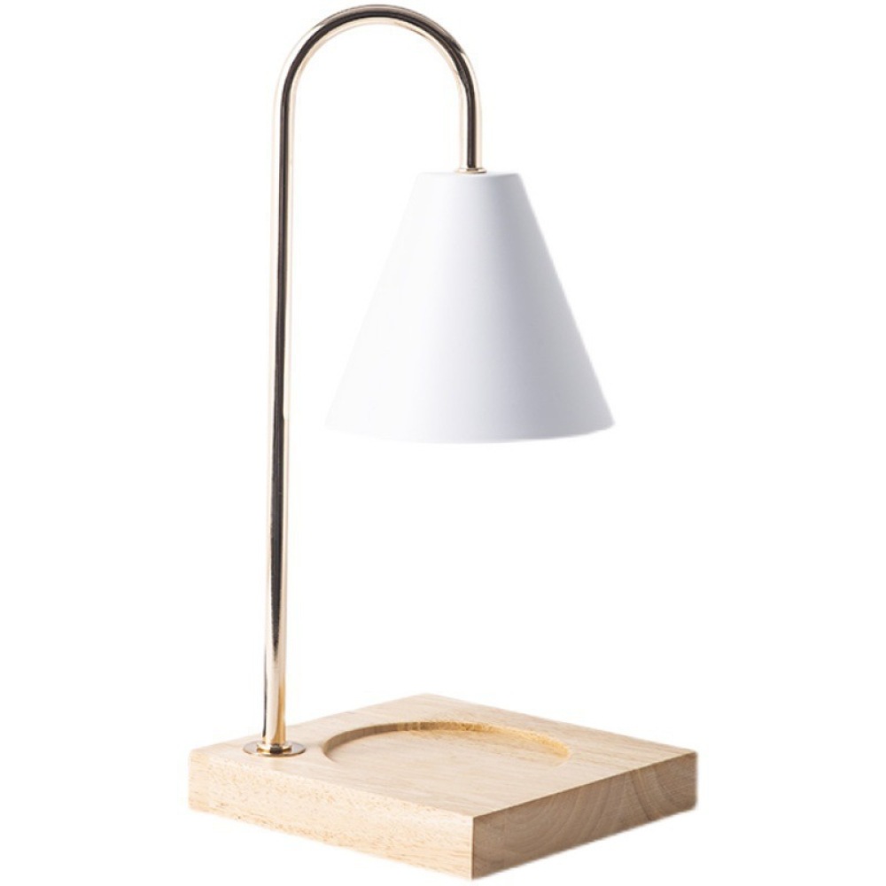 モダンなキャンドルウォーマーランプ 木製アロマメルター フレ - Home Fragrance Lamp のレビューと価格