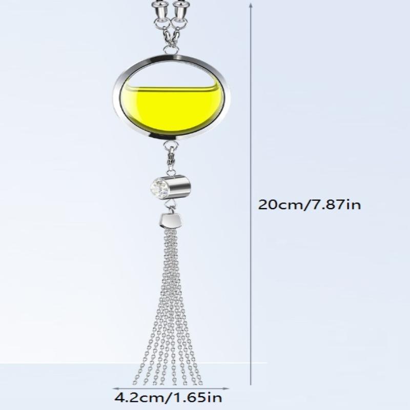 プレミアムメタルカーフレグランスペンダント空詰め替え可能ディ - Diffuser Necklace Locket のレビューと価格